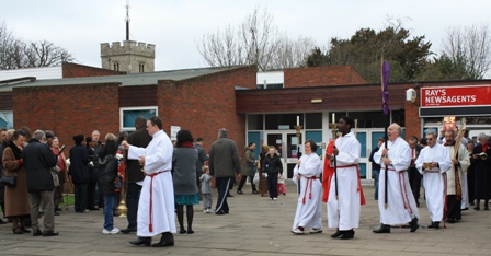 Palm Sunday procession
