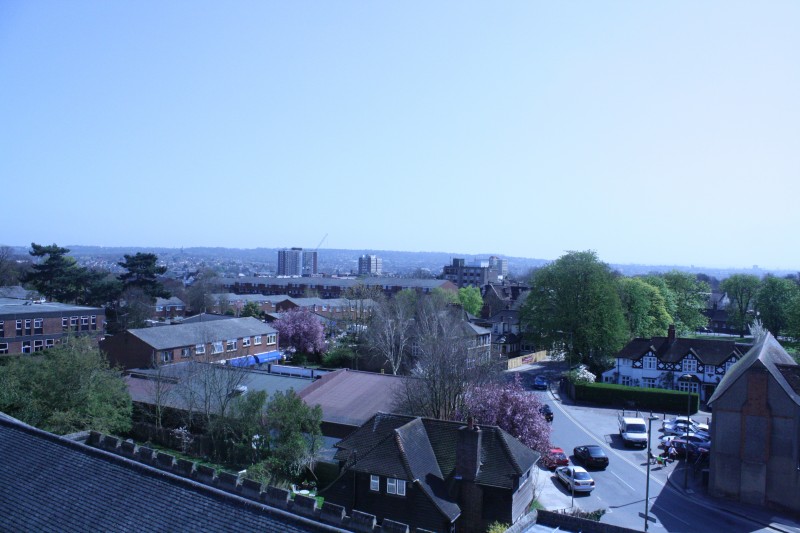 View from St Mary's tower